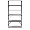 Harmaa sonoma leipurihylly Prazaru 90x40x180cm (6 kerrosta, puinen)