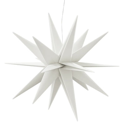 Joulun LED-tähtivalo taitettava valkoinen 100 cm