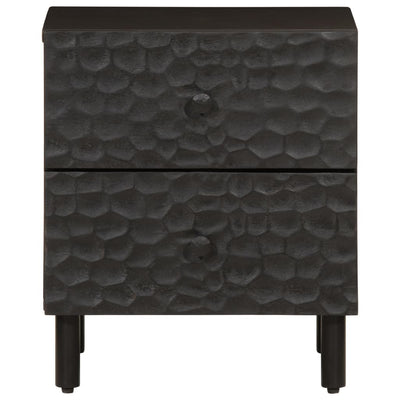 Musta yöpöydät Johann 40x33x46cm (2 kpl mangopuu)