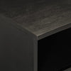 TV-taso musta 70x33x46 cm täysi mangopuu