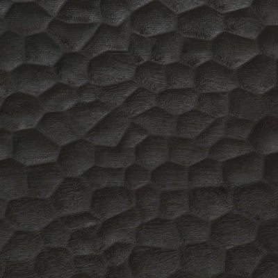 Sohvapöytä musta 100x54x40 cm täysi mangopuu