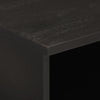 TV-taso musta 100x33x46 cm täysi mangopuu