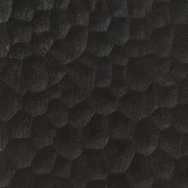 Kaappi musta 60x33x100 cm täysi mangopuu