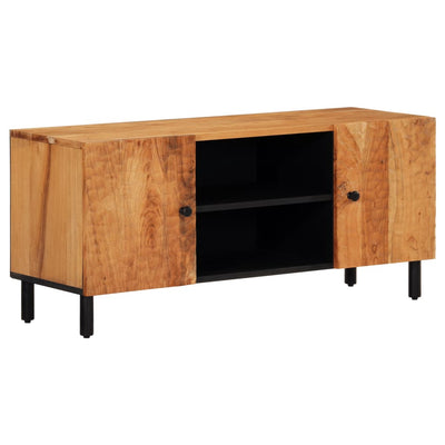 TV-taso 105x33x46 cm täysi akaasiapuu