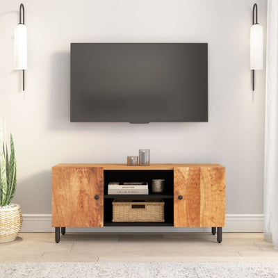 TV-taso 105x33x46 cm täysi akaasiapuu