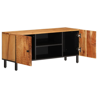 TV-taso 105x33x46 cm täysi akaasiapuu