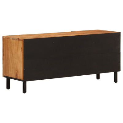 TV-taso 105x33x46 cm täysi akaasiapuu