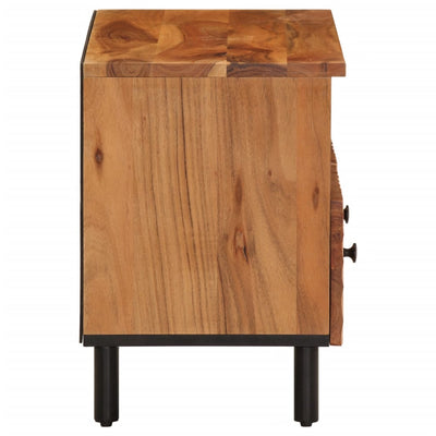 TV-taso 70x33x46 cm täysi akaasiapuu