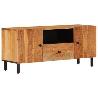TV-taso 105x33x46 cm täysi akaasiapuu