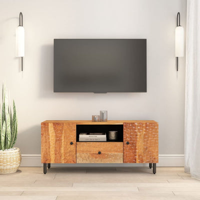 TV-taso 105x33x46 cm täysi akaasiapuu