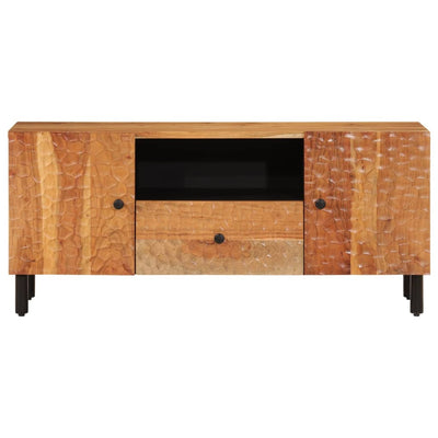 TV-taso 105x33x46 cm täysi akaasiapuu