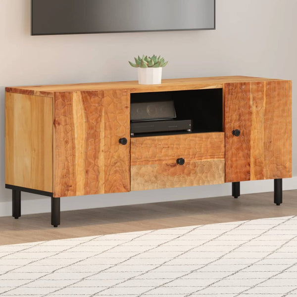 TV-taso 105x33x46 cm täysi akaasiapuu