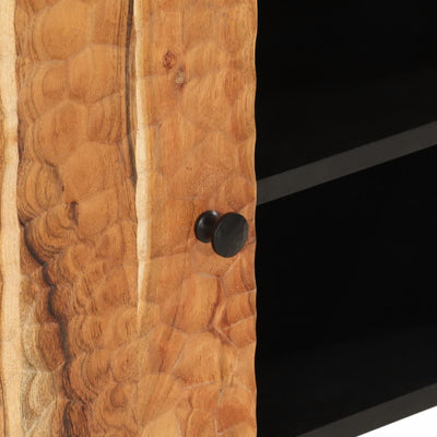 TV-taso 80x33x46 cm täysi akasiapuu