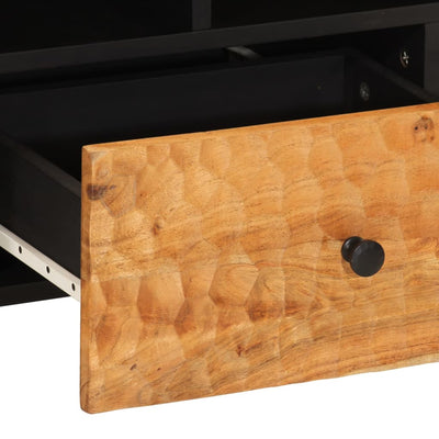 TV-taso 100x33x46 cm täysi akasiapuu