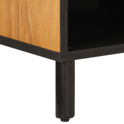 TV-taso 80x33x46 cm täysi akasiapuu