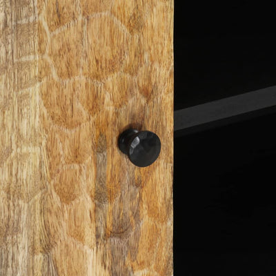 TV-taso 105x33x46 cm täysi mangopuu