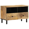 TV-taso 70x33x46 cm täysi mangopuu