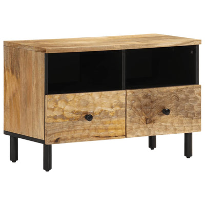 TV-taso 70x33x46 cm täysi mangopuu
