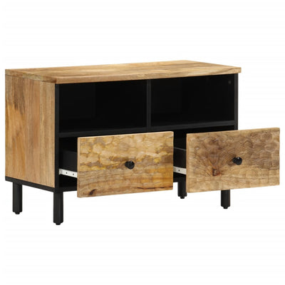TV-taso 70x33x46 cm täysi mangopuu