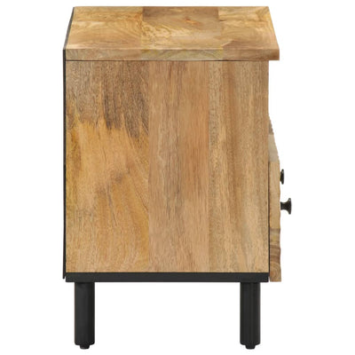 TV-taso 70x33x46 cm täysi mangopuu