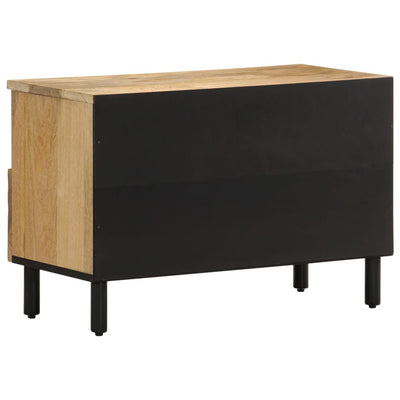 TV-taso 70x33x46 cm täysi mangopuu