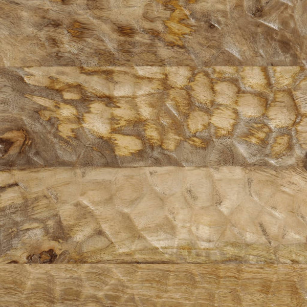 Mangopuusta valmistettu sivukaappi, koko 60x33x75 cm