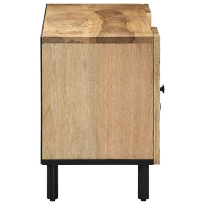 TV-taso 105x33x46 cm täysi mangopuu