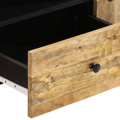 TV-taso 105x33x46 cm täysi mangopuu
