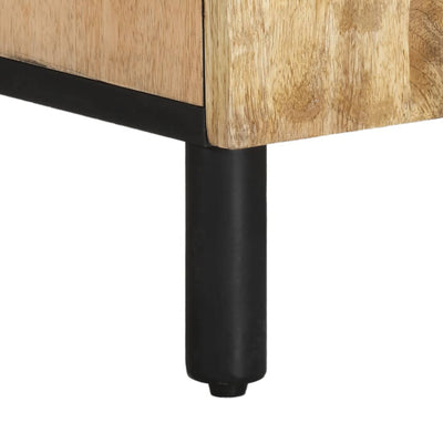 TV-taso 105x33x46 cm täysi mangopuu