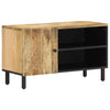 TV-taso 80x31x46 cm täysi mangopuu