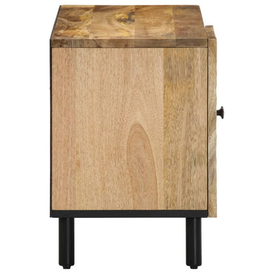 TV-taso 80x31x46 cm täysi mangopuu