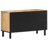 TV-taso 80x31x46 cm täysi mangopuu