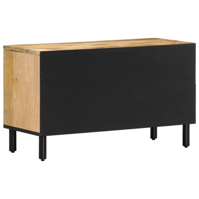 TV-taso 80x31x46 cm täysi mangopuu