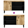 TV-taso 80x31x46 cm täysi mangopuu
