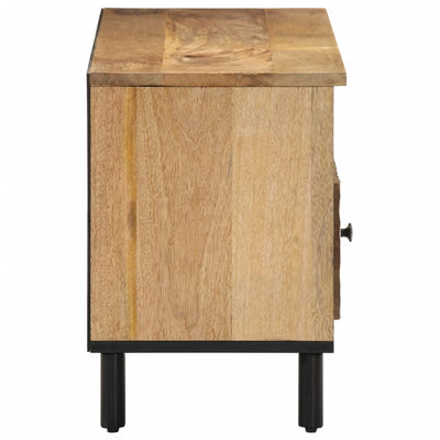 TV-taso 100x33x46 cm täysi mangopuu