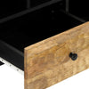 TV-taso 100x33x46 cm täysi mangopuu
