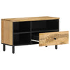 TV-taso 80x33x46 cm täysi mangopuu