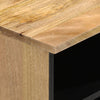 TV-taso 80x33x46 cm täysi mangopuu