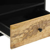 TV-taso 80x33x46 cm täysi mangopuu