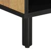 TV-taso 80x33x46 cm täysi mangopuu