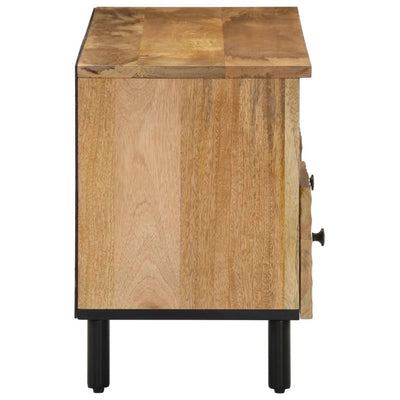 TV-taso 100x33x46 cm täysi mangopuu
