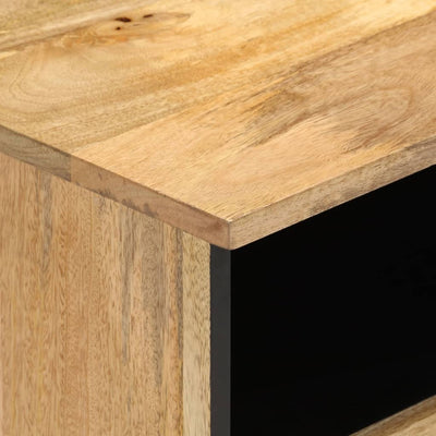 TV-taso 100x33x46 cm täysi mangopuu