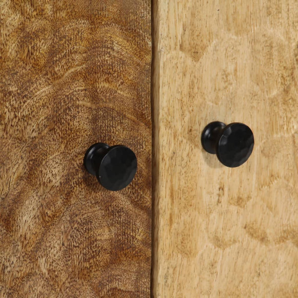 60x33x75 cm mittainen sivukaappi täynnä mangopuuta