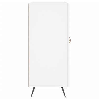 Senkki valkoinen 90x34x80 cm tekninen puu