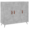Senkki betoninharmaa 90x34x80 cm tekninen puu