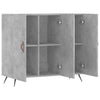 Senkki betoninharmaa 90x34x80 cm tekninen puu