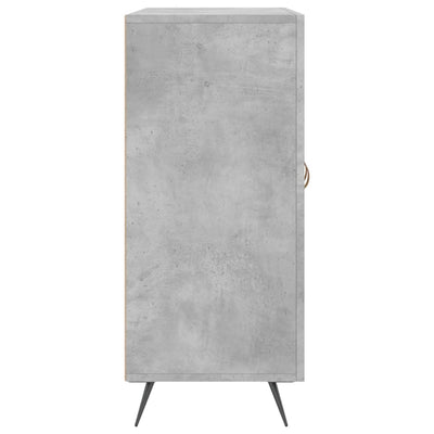 Senkki betoninharmaa 90x34x80 cm tekninen puu