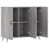 Senkki harmaa Sonoma 90x34x80 cm tekninen puu