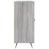 Senkki harmaa Sonoma 90x34x80 cm tekninen puu