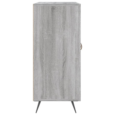 Senkki harmaa Sonoma 90x34x80 cm tekninen puu